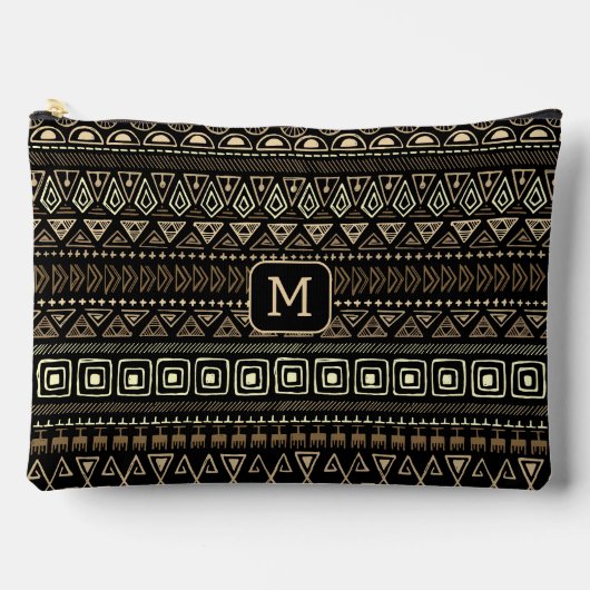 Douanemonogram Mexicaans/Azteeks Patroon Etui (Voorkant)