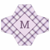 Douanemonogram & Naam Plaid/Tartanpatroon Voetbal (Enkel)