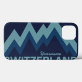 Douanemonogrammen van ZWITSERLAND hoesjes (Achterkant (horizontaal))