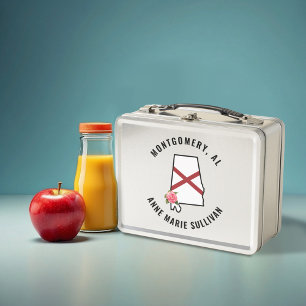 Douanenaam Alabama Vlag & Bloem Cornhole Set