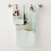 Douanenaam Australian Shepherd Pet Dog Bad Handdoek (Insitu)