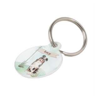 Douanenaam Australian Shepherd Pet Dog Huisdierpenning