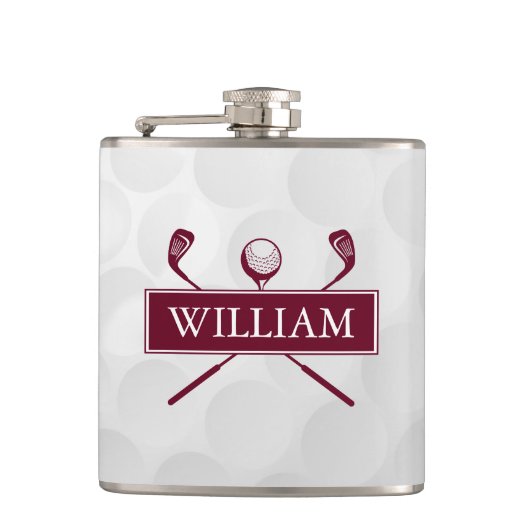 Douanenaam Bourgondische Clubs en Bal Heupfles (Voorkant)