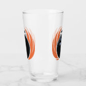 Douanenaam Bowling Bal met Vlammen Glas (Links)