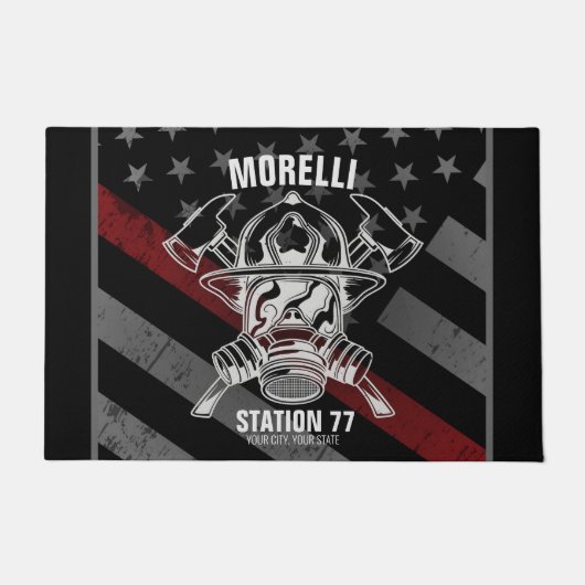 Douanenaam Brandweerpost Deurmat (Voorkant)