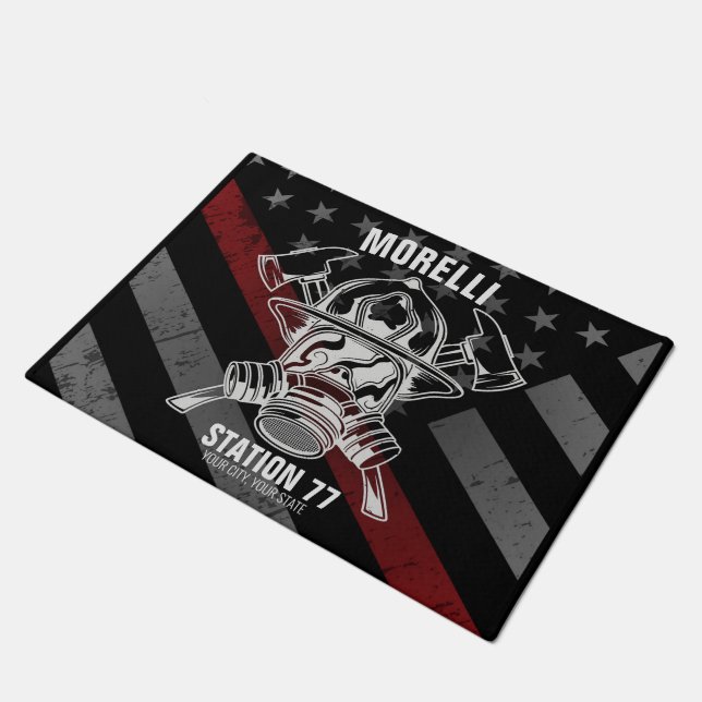 Douanenaam Brandweerpost Deurmat (Schuin)