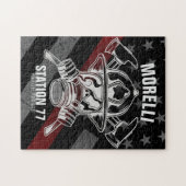 Douanenaam Brandweerpost Legpuzzel (Horizontaal)