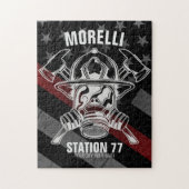 Douanenaam Brandweerpost Legpuzzel (Verticaal)