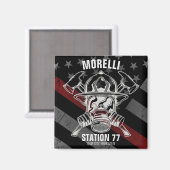 Douanenaam Brandweerpost Magneet (Voorkant / Achterkant)