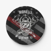 Douanenaam Brandweerpost Papieren Bordje (Voorkant)