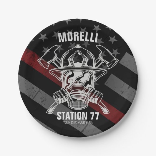 Douanenaam Brandweerpost Papieren Bordje (Voorkant)