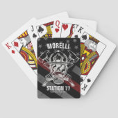 Douanenaam Brandweerpost Pokerkaarten (Achterkant)