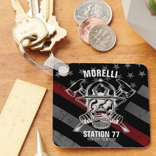 Douanenaam Brandweerpost Sleutelhanger