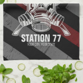 Douanenaam Brandweerpost Theedoek (Gevouwen)