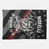 Douanenaam Brandweerpost Theedoek (Horizontaal)