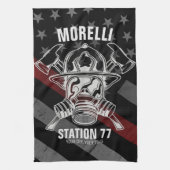 Douanenaam Brandweerpost Theedoek (Verticaal)