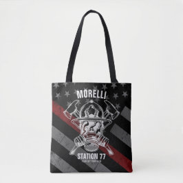 Douanenaam Brandweerpost Tote Bag