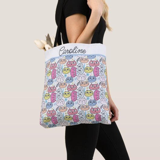 Douanenaam Canvas tas, het Winkelen Zak Tote Bag (Dichtbij)