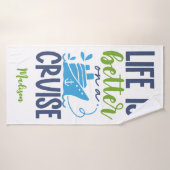 Douanenaam Cruise Badhanddoek (Badhanddoek)