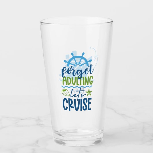 Douanenaam Cruise Glas (Voorkant)