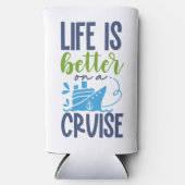 Douanenaam Cruise Seltzer Blikjeskoeler (Voorkant)