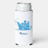 Douanenaam Cruise Seltzer Blikjeskoeler (Seltzer Achterkant)