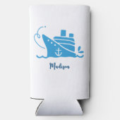 Douanenaam Cruise Seltzer Blikjeskoeler (Achterkant)