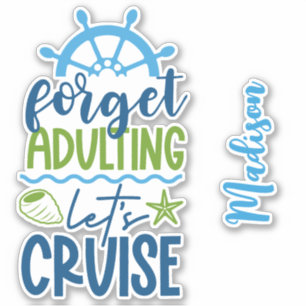 Douanenaam Cruise Sticker