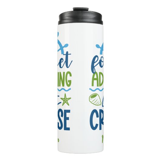 Douanenaam Cruise Thermosbeker (Voorkant)