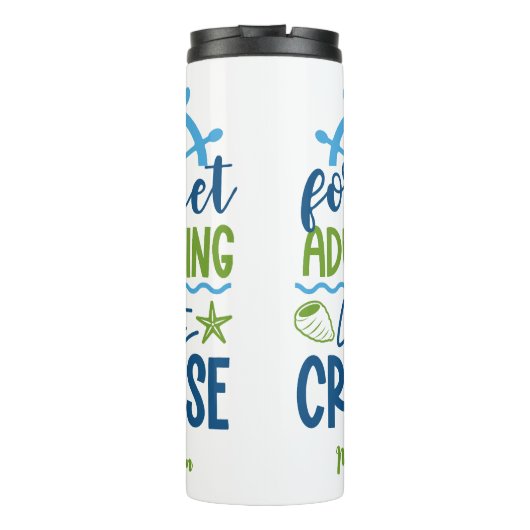 Douanenaam Cruise Thermosbeker (Achterkant)