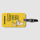 Douanenaam Cute Banana Bagagelabel (Voorkant (horizontaal))