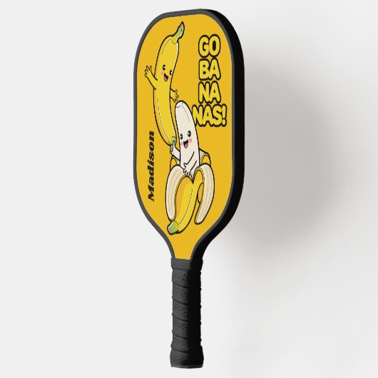 Douanenaam Cute Bananas Pickleball Paddle (Links)