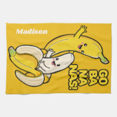 Douanenaam Cute Bananas Theedoek (Horizontaal)