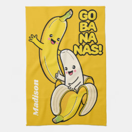 Douanenaam Cute Bananas Theedoek