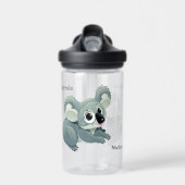 Douanenaam Cute Koala Waterfles (Voorkant)
