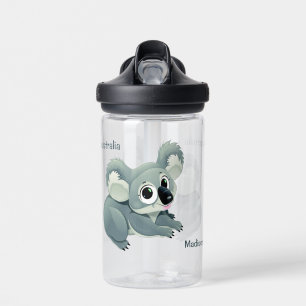 Douanenaam Cute Koala Waterfles