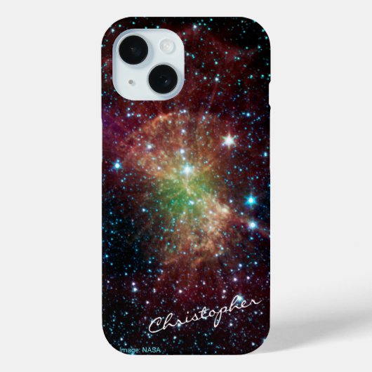 Douanenaam Dumbbell nebula astronomie Case-Mate iPhone Case (Achterkant)