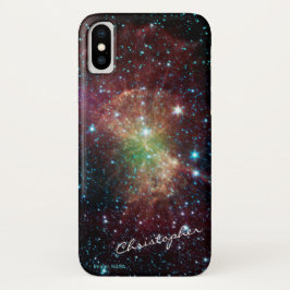 Douanenaam Dumbbell nebula astronomie iPhone 15 Case
