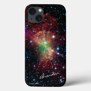 Douanenaam Dumbbell nebula astronomie iPhone 13 Hoesje
