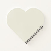 Douanenaam Elegante Moeder van Parel Textuur Notitieboek (Achterkant)