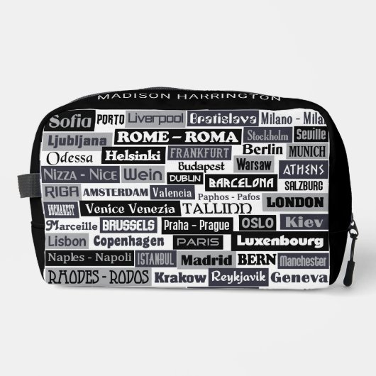 Douanenaam Europese reiziger Toilettasje (Voorkant)