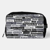 Douanenaam Europese reiziger Toilettasje (Achterkant)