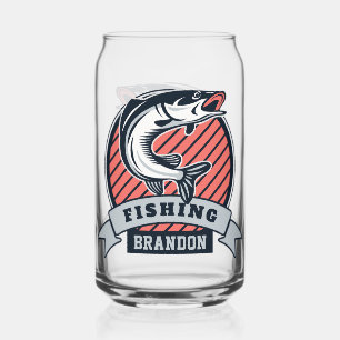 Douanenaam Fisher shotglass Blikvorm Glas