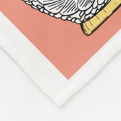 Douanenaam fleece deken (Hoek)