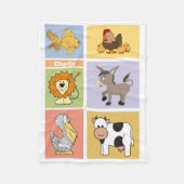 Douanenaam fleece deken (Voorkant)