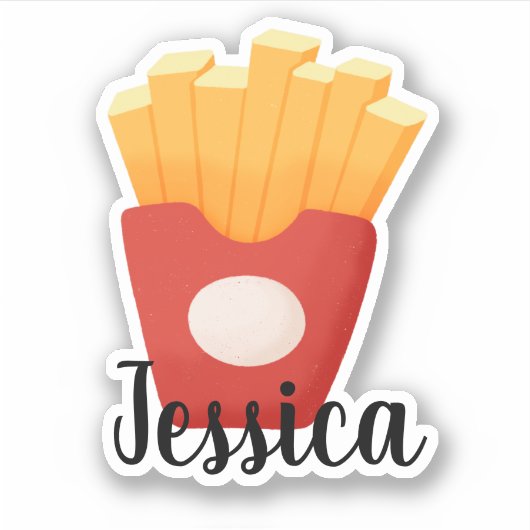 DOUANENAAM FRANSE VRIJ STICKER (Voorkant)