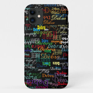 douanenaam . gepersonaliseerde BLACK Case-Mate iPhone Case