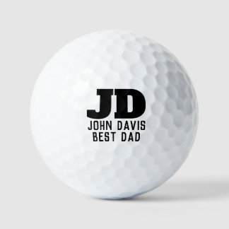 Douanenaam Golfbal voor Vader Echtgenoot Verjaarda Golfballen