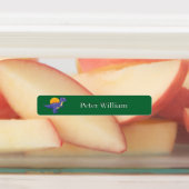 Douanenaam Grappige Dinosaurus, bladeren 1e klas Labels (Aangebracht)