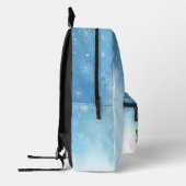 Douanenaam Grappige Dinosaurus, verlaat 4de Rang Bedrukte Rugzak (Links)